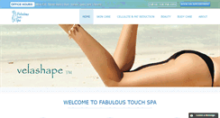 Desktop Screenshot of fabuloustouchspa.com